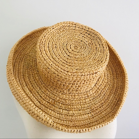 Helen Kaminski Accessories - Helen Kaminski Australia Raffia Woven Hat Handmade